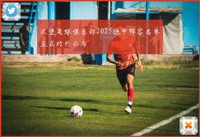 汉堡足球俱乐部2025德甲阵容名单正式对外公布